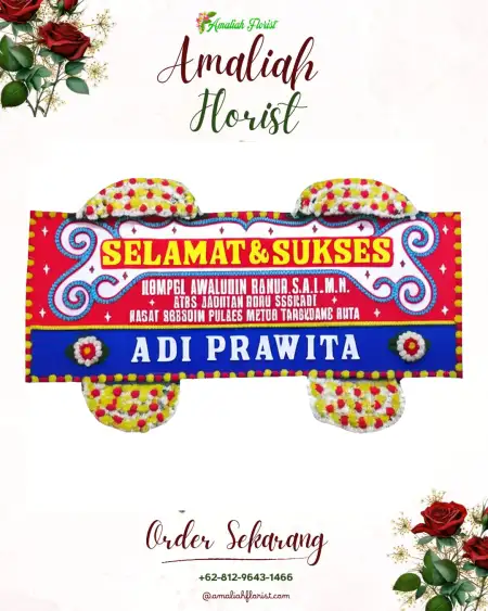 Papan Bunga Ucapan Selamat Jatiwarno
